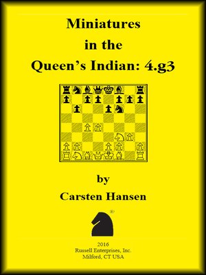 cover image of Miniatures in the Queen's Indian Defense
